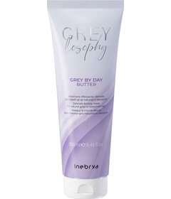 Inebrya Grey By Day Butter tónovací maska na šedivé vlasy 250ml