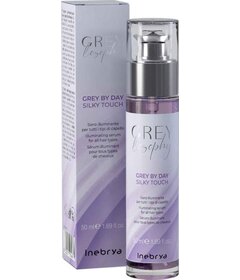 Inebrya Grey By Day Silky Touch rozjasňující sérum na všechny typy vlasů 50ml