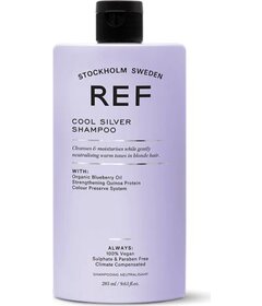 Ref Stockholm Cool Silver šampon pro neutralizaci žlutých tónů 285ml