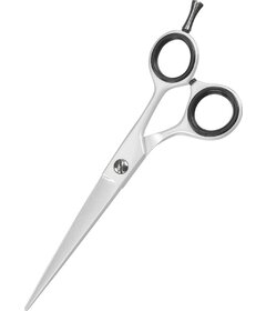 Sibel Frosted kadeřnické nůžky na vlasy 5.5", bílé