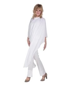 Sibel FLEXI 3 pláštěnka na háčky, bílá