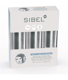 Sibel set 3ks ALU Melírovací fólie 100m x 20cm, 12?