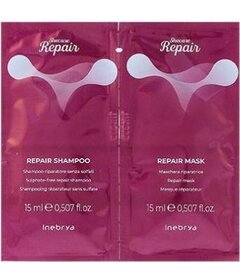 Inebrya Shecare Repair šampon 15ml + maska 15ml