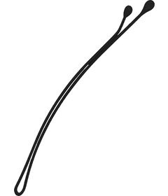 Sibel Best Grips 12ks rovné sponky do vlasů 50mm, černé