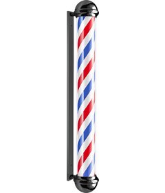 Barburys Barber Pole poutač 156cm, černý