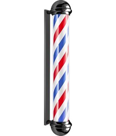 Barburys Barber Pole poutač 126cm, černý