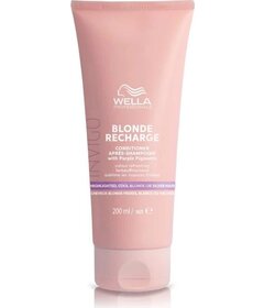 Wella Professionals Invigo Blonde Recharge fialový kondicionér na blond vlasy 200ml