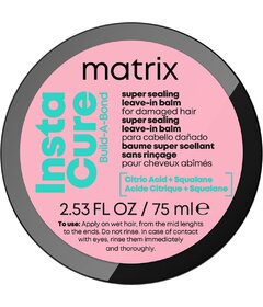 Matrix Instacure Build-A-Bond bezoplachový krém na poškozené vlasy 75ml