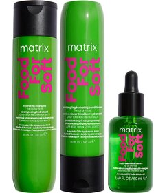 Matrix Food For Soft Set šampon 300ml + kondicionér 300ml + olej 50ml