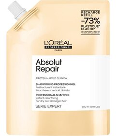 L'Oréal Professionnel Absolut Repair šampon na poškozené vlasy 500ml, náhradní náplň