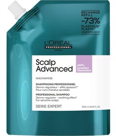 L'Oréal Professionnel Scalp Advanced Anti-Discomfort šampon na citlivou pokožku hlavy 500ml, náplň