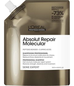 L'Oréal Professionnel Absolut Repair Molecular šampon na poškozené vlasy 500ml, náhradní náplň