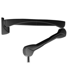 Posuvný držák na sušící helmy CORAIL a STAR, černý