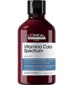 L'Oréal Professionnel Vitamino Color Spectrum modrý šampon pro neutralizaci oranžových tónů 300ml