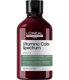 L'Oréal Professionnel Vitamino Color Spectrum zelený šampon pro neutralizaci červených tónů 300ml
