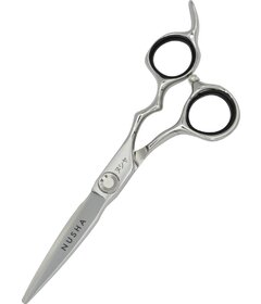 NUSHA TrueCut TC55 kadeřnické nůžky na vlasy 5.5"