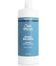 Wella Professionals Invigo Scalp Balance čistící šampon na mastné vlasy 1000ml