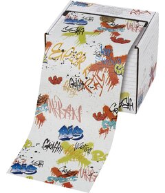 Sibel Graffiti 15mikro embosovaná hliníková melírovací fólie 12,7cm x 97m