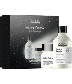 L'Oréal Professionnel Metal Detox Duo dárková sada na barvené a poškozené vlasy
