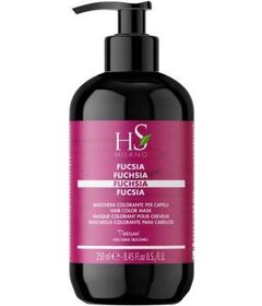 HS Milano Hair Color Mask barvící maska na vlasy Fuchsia 250ml