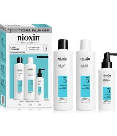 Nioxin System 3 Full Kit sada na zahuštění vlasů pro mírně řídnoucí barvené vlasy