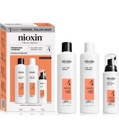 Nioxin System 4 Trial Kit sada na zahuštění vlasů pro silně řídnoucí barvené vlasy