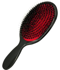 My-She KnotOff Black masážní kartáč na rozčesávání vlasů