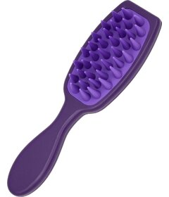 My-She MindTingle Purple masážní kartáč na pokožku hlavy