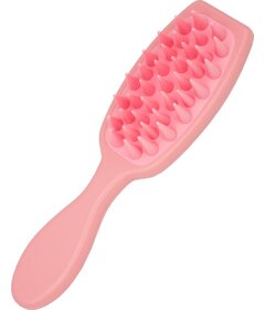 My-She MindTingle Pink masážní kartáč na pokožku hlavy