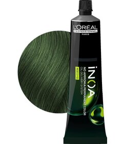 L'Oréal Professionnel INOA permanentní barva na vlasy bez amoniaku Green Booster 60g