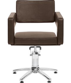 Sibel ODEON kadeřnické křeslo, hnědá