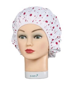 Sibel čepice do koupele, tečkovaná