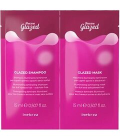 Inebrya Shecare Glazed šampon 15ml + maska 15ml