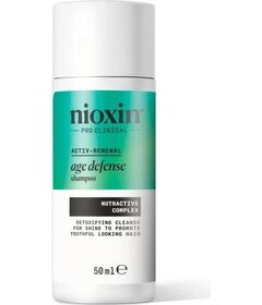 Nioxin Age Defense detoxikační čisticí šampon na suché a stárnoucí vlasy 50ml