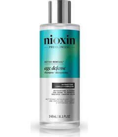 Nioxin Age Defense detoxikační čisticí šampon na suché a stárnoucí vlasy 240ml