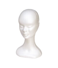 Polystyrenová hlava LADY