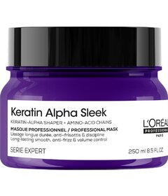 L'Oréal Professionnel Keratin Alpha Sleek uhlazující maska na krepaté vlasy 250ml
