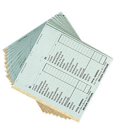 10ks zákaznické karty, nečíslované