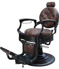 Sibel MALONE barber kreslo tmavěhňedé