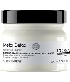 L'Oréal Professionnel Metal Detox hloubkově vyživující maska na barvené a poškozené vlasy 150ml