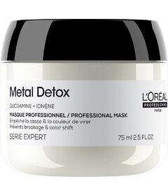 L'Oréal Professionnel Metal Detox hloubkově vyživující maska na barvené a poškozené vlasy 75ml