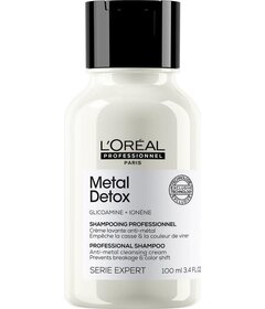 L'Oréal Professionnel Metal Detox čisticí šampon na barvené a poškozené vlasy 100ml