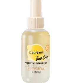 Inebrya Ice Cream Sun Care dvoufázový olej na ochranu vlasů před sluncem 100ml
