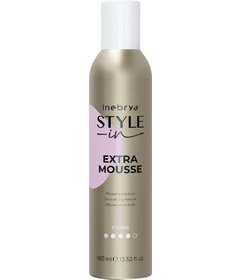 Inebrya Style-In Extra Mousse extra silné pěnové tužidlo na vlasy 400ml