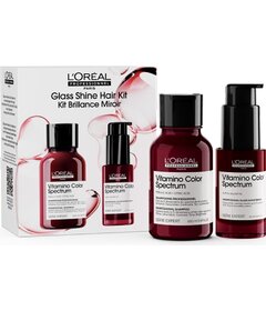 L'Oréal Professionnel Vitamino Color Spectrum Glass Shine Hair Kit šampon 100ml + sérum 30ml