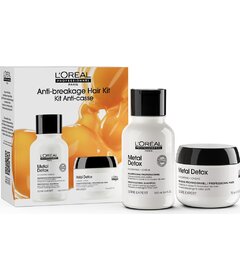 L'Oréal Professionnel Metal Detox Anti-Breakage Hair Kit šampon 100ml + maska 75ml