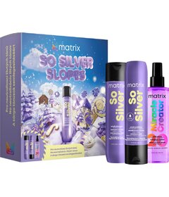 Matrix So Silver Slopes dárková sada na blond vlasy
