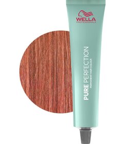 Wella Professionals Pure Perfection Warm permanentní barva na vlasy bez amoniaku 7/40 60ml