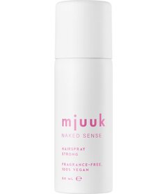 Mjuuk Naked Sense Hairspray Strong silný lak na vlasy bez parfemace 50ml