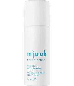 Mjuuk Naked Sense Refresh Dry Shampoo osvěžující suchý šampon na vlasy bez parfemace 50ml